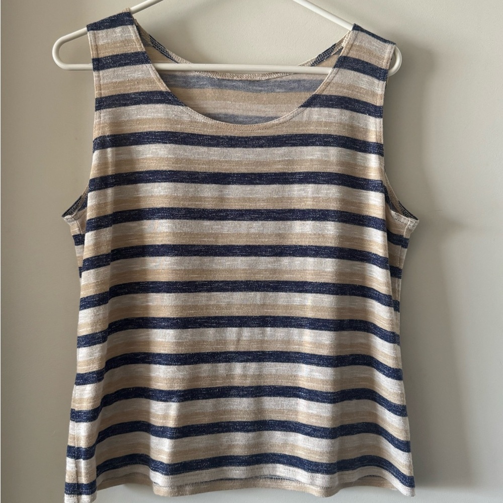 Lightweight Textured Knit Tank